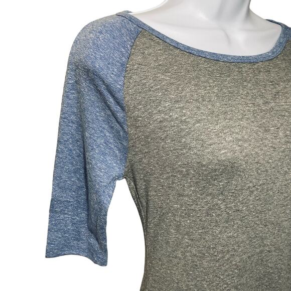 NWT LuLaRoe Julia Dress XXS Raglan Sleeve Color Block Modest Pencil Skirt Career - Picture 11 of 15